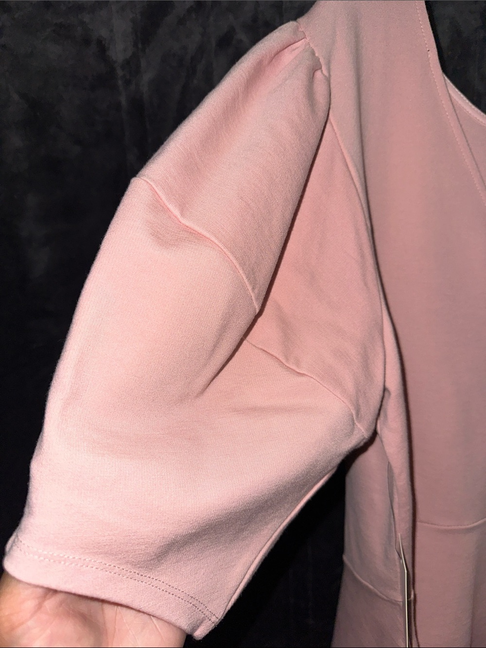 Eloquii Dusty Pink Scoop Neck Dress - Picture 5 of 5